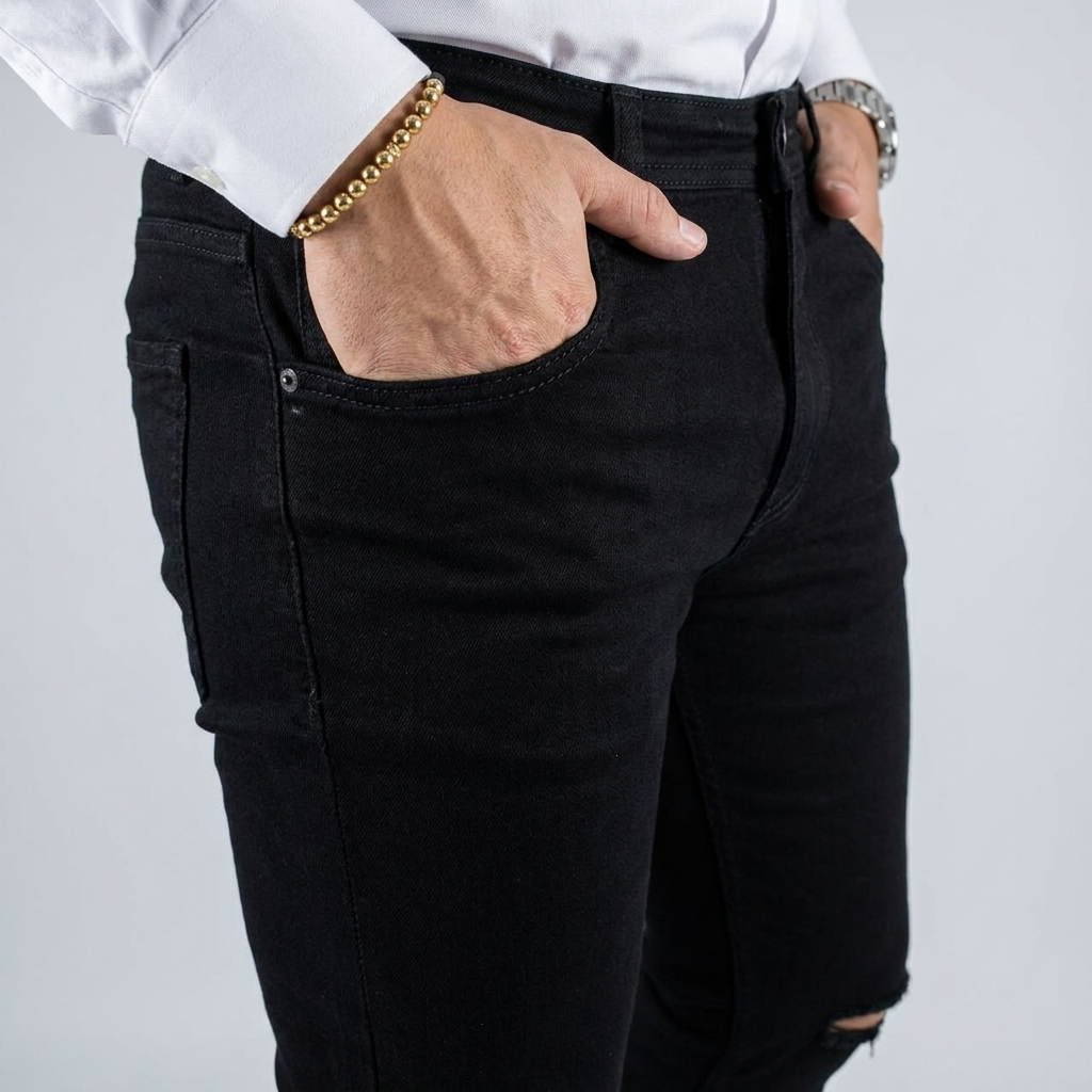 Jean Slim Scratch (Tipo 501)