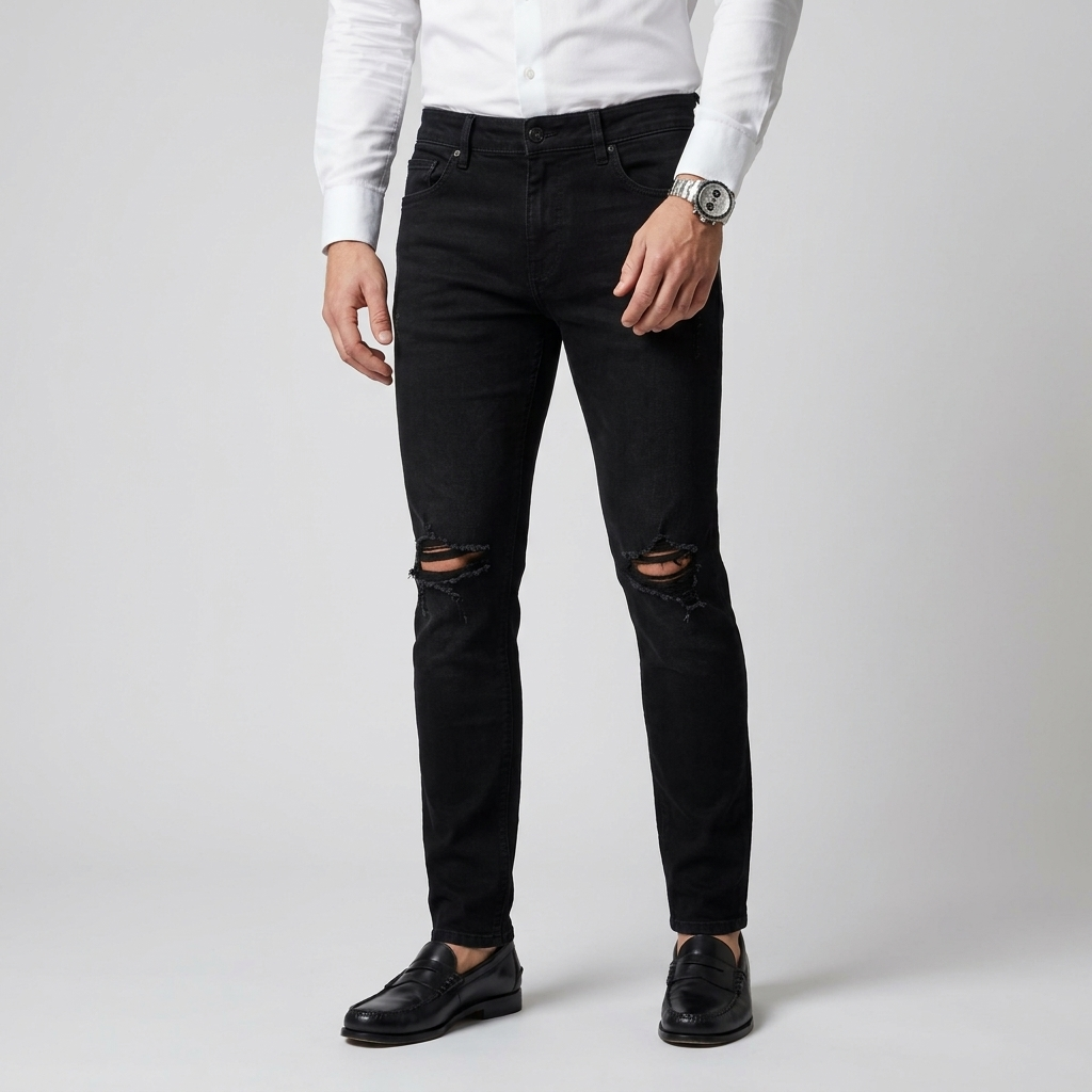 Jean Slim Scratch (Tipo 501)